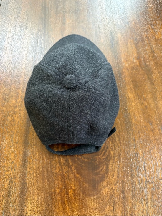 Vince Cashmere Baseball Hat Women  S / M Black Gray Soft Adjustable main image 6